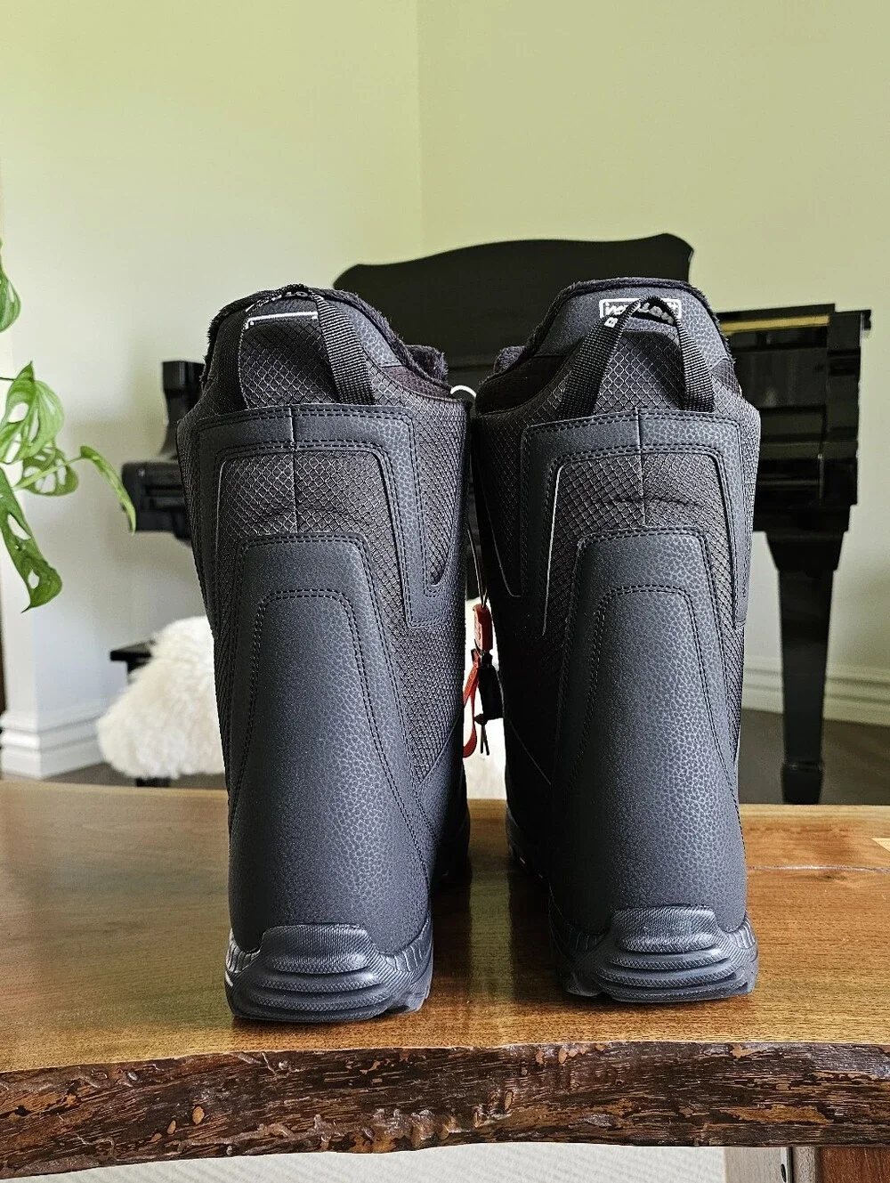 Burton wore them